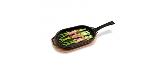 Żeliwna patelnia grillowa do serwowania Witt Pizza