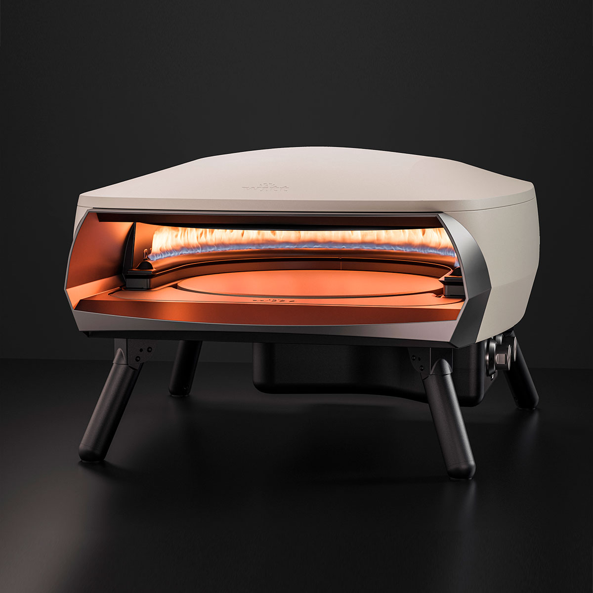 WITT PIEC DO PIZZY ETNA ROTANTE 16" SZARY WITT PIEC DO PIZZY ETNA ROTANTE 16" SZARY
